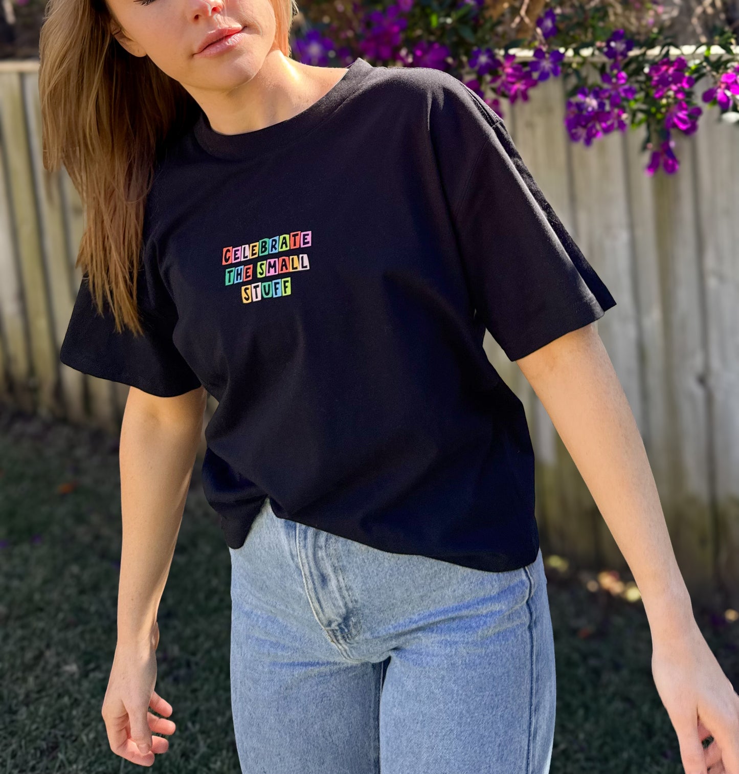 PRE ORDER Women's Celebrate the Small Stuff Tee - Shipping mid September