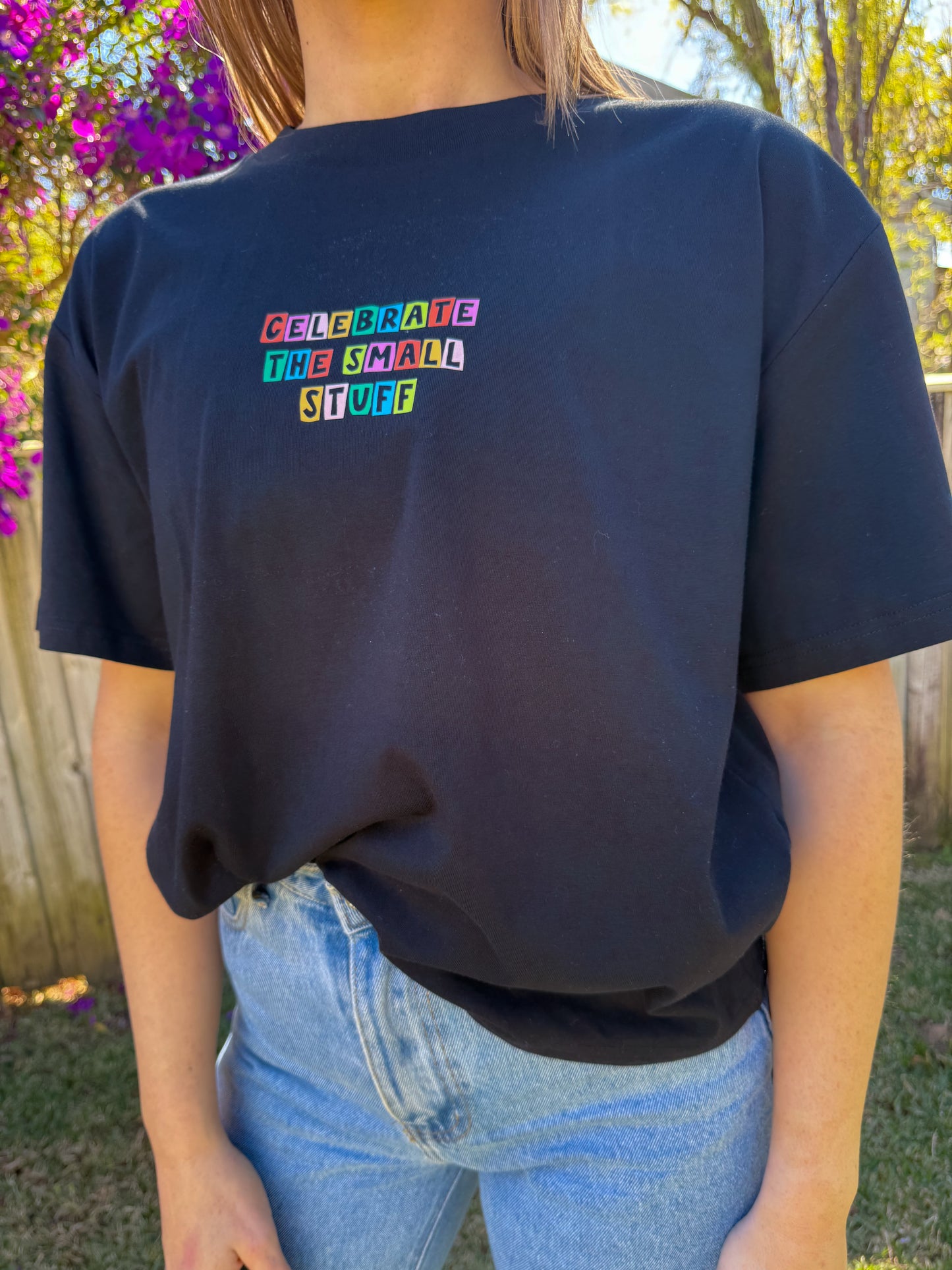 PRE ORDER Women's Celebrate the Small Stuff Tee - Shipping mid September