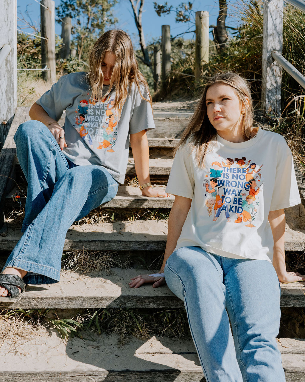 PRE ORDER Women's There Is No Wrong Way To Be A Kid Tee - Shipping end of August
