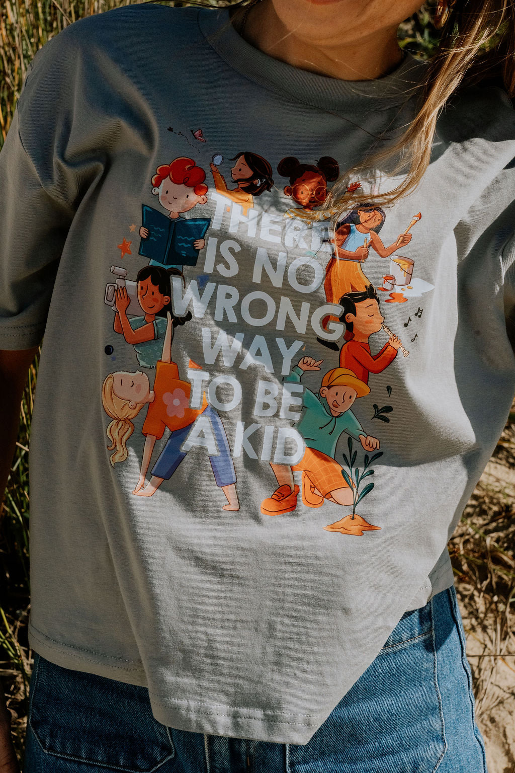 PRE ORDER Women's There Is No Wrong Way To Be A Kid Tee - Shipping end of August